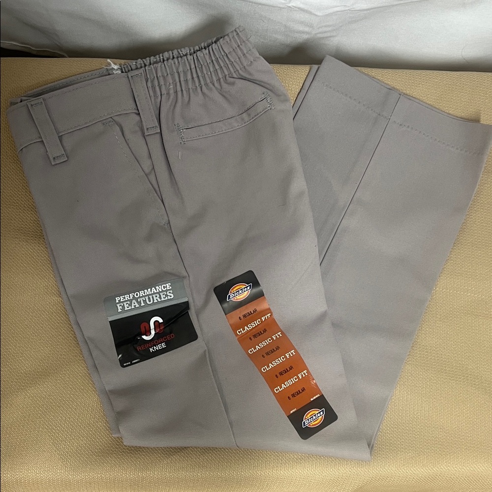 Boys size 6 reg-Dickies Classic Fit Pants- NWT